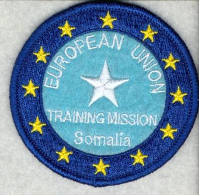 Patch European Union Training Mission Somalia, with velcro
