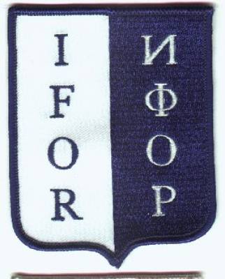 Patch IFOR large 10 cm high, no velcro