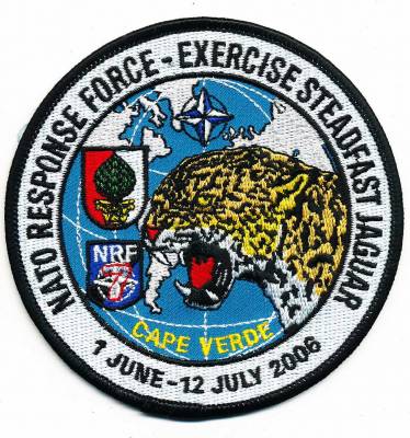 Aufnäher NRF Exercise Steadfast Jaguar 2006