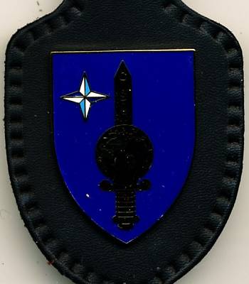 NATO Abzeichen CISOR, Emaille, Hummel