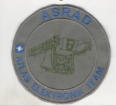 Aufnäher ASRAD Atlas Elektronik Team
