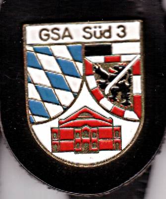 Brustanhänger BGS Grenzschutzabteilung Süd 3