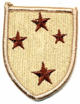 Aufnäher 23rd Infantry Division wüstentarn