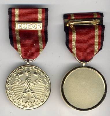 Einsatzmedaille EUFOR gold