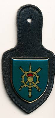 Pocket Badge School for Technical Troops 1 AACHEN, printed, Wachter