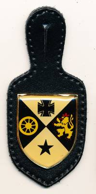 Pocket Badge Support Command 9 WHNS MANNHEIM, printed, Wawersich