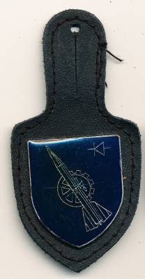 Pocket Badge Ordnance Battalion 310 KOBLENZ, painted/epoxy coated