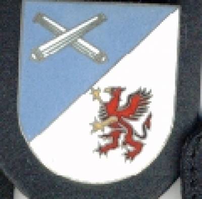 Brustanhänger Artillerieregiment 14 / 80 Emaille