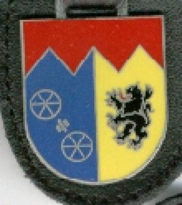 Brustanhänger Nachschubbataillon 103 VEITSHÖCHHEIM, Kaltemaille, Hummel