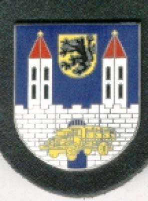 Brustanhänger Kraftfahrausbildungszentrum Weißenfels, Kaltemaille, Stacheln