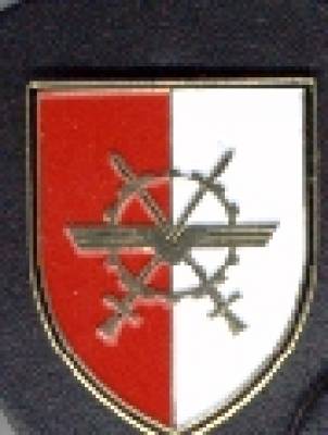 Brustanhänger Luftwaffensicherungs/Versorgungsregiment dünner Rand