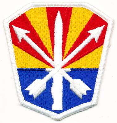 Aufnäher Arizona National Guard, farbig