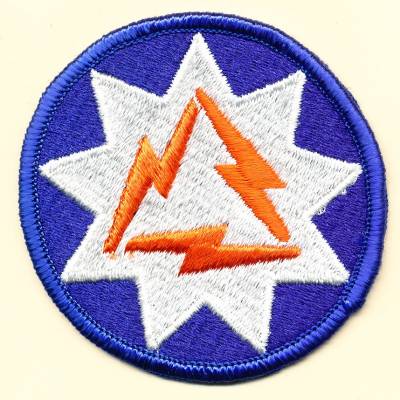 Aufnäher 93rd Signal Brigade, farbig
