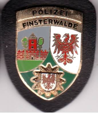 Brustanhänger Polizei Finsterwalde