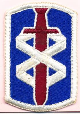 Aufnäher 18th Medical Brigade, farbig