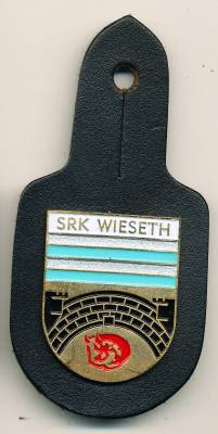 Pocket Badge Soldiers-/Reserve Comradeship WIESETH, clutchback, Hummel